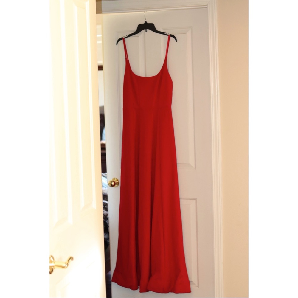 Windsor Long Red Dress Size L